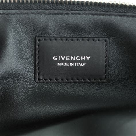 givenchy black leather flag pouch|Givenchy handbags.